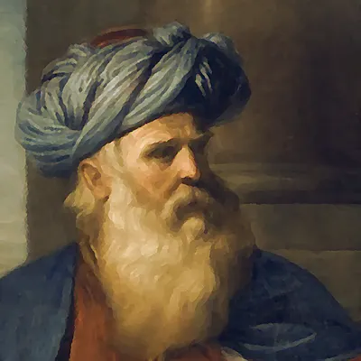 Painting of St. Abraham