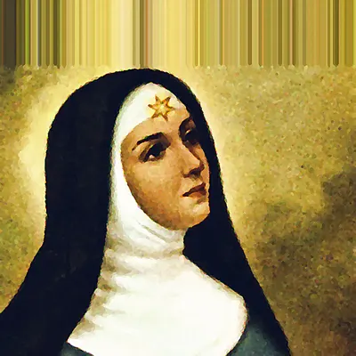 Painting of St. Beatrice da Silva