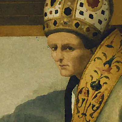 Painting of St. Blaise