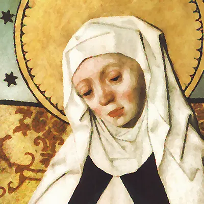 Painting of St. Bridget of Sweden