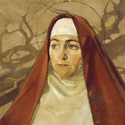 Painting of St. Brigid of Kildare