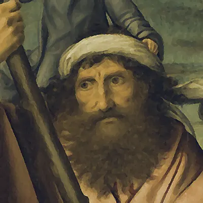 Painting of St. Christopher