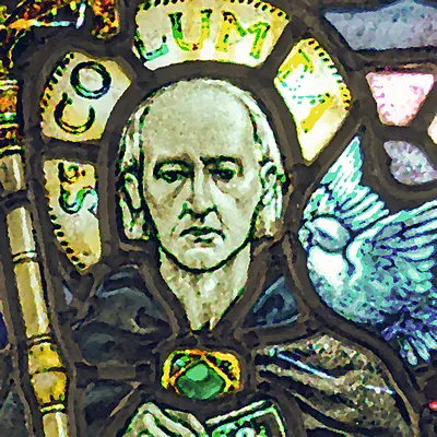 Painting of St. Columba