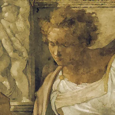 Painting of St. Daniel