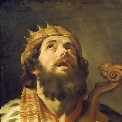 Painting of St. David