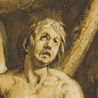 Painting of St. Dismas