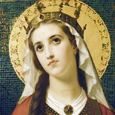 Painting of St. Elizabeth of Hungary