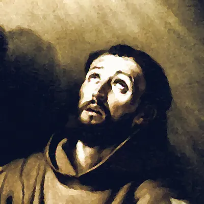 Painting of St. Francis of Assisi