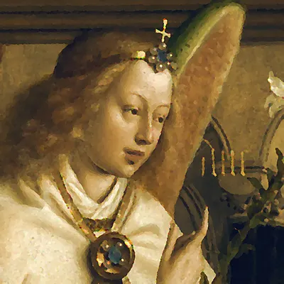 Painting of St. Gabriel the Archangel