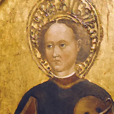 Painting of St. Genesius