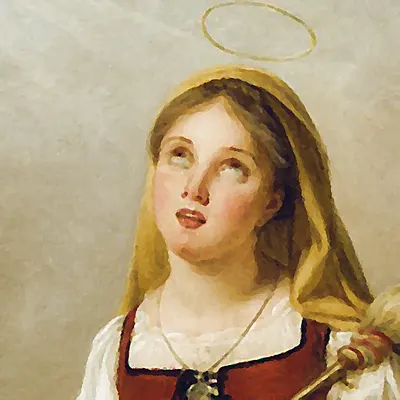 Painting of St. Genevieve
