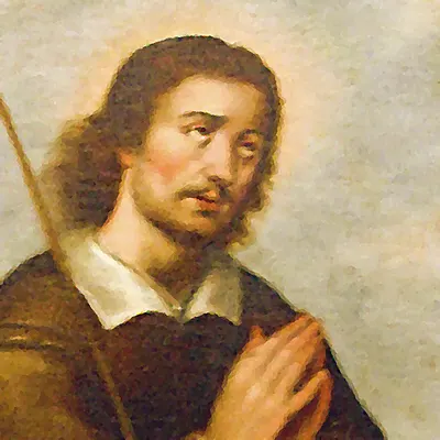 Painting of St. Isidore the Farmer