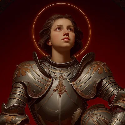Painting of St. Joan of Arc