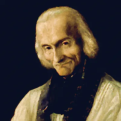 Painting of St. John Vianney