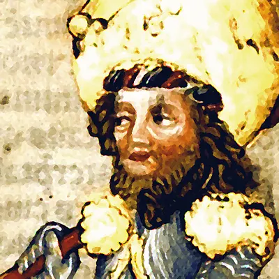 Painting of St. Ladislaus of Hungary