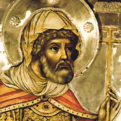 Painting of St. Longinus