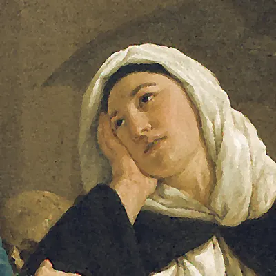 Painting of St. Margaret of Cortona