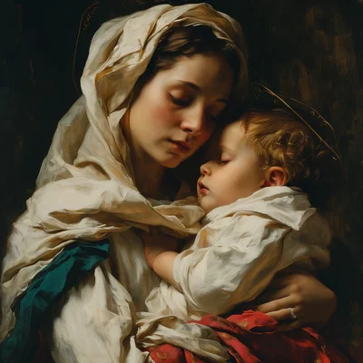 Painting of St. Mary, Mother of God