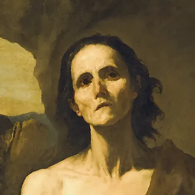 Painting of St. Mary of Egypt