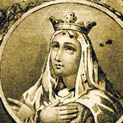 Painting of St. Matilda of Ringelheim