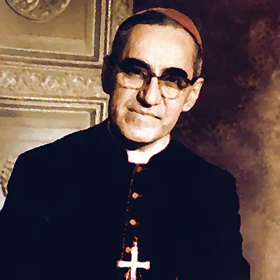 Painting of St. Óscar Romero