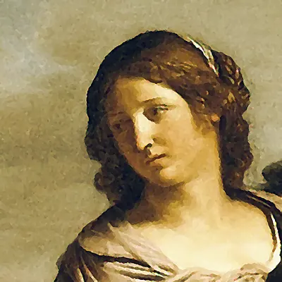 Painting of St. Photine of Samaria