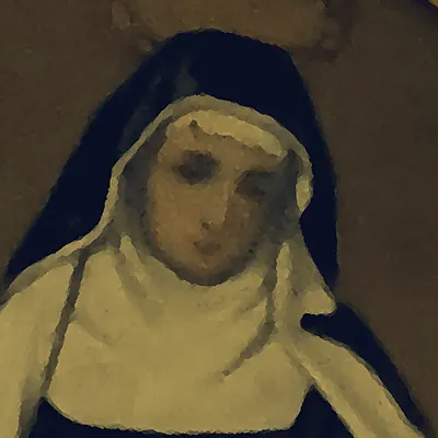 Painting of St. Rita of Cascia