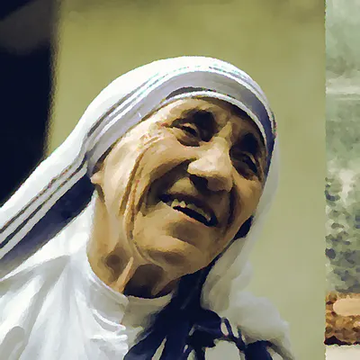 Painting of St. Teresa of Calcutta