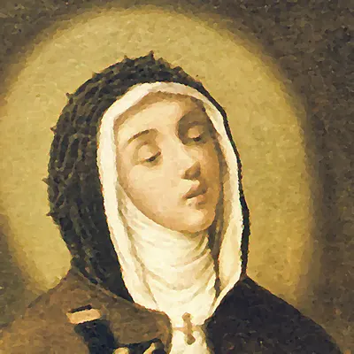 Painting of St. Veronica Giuliani